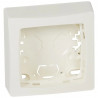 Cadre saillie 1 poste Appareillage saillie blanc
