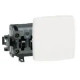 Poussoir 6A Appareillage saillie composable blanc