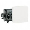 Poussoir 6A Appareillage saillie composable blanc