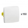 Lot de 150 transformeurs simples Appareillage Saillie composable blanc