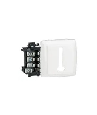 Prise téléphone 8 contacts Appareillage saillie composable - blanc