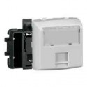 Prise RJ45 catégorie 6 UTP Appareillage saillie composable - blanc