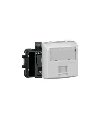 Prise RJ45 catégorie 6 FTP Appareillage saillie composable - blanc