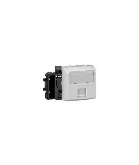 Prise RJ45 catégorie 6 FTP Appareillage saillie composable - blanc