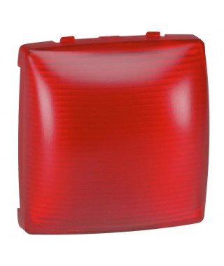 Diffuseur pour voyant de signalisation Appareillage saillie - rouge