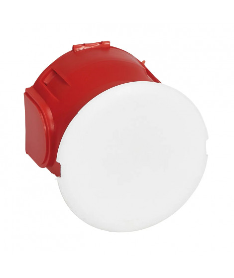Boîte luminaire Batibox maçonnerie couvercle de finition pour applique