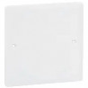 Couvercle universel carré Batibox 100x100mm pour boîte Ø85mm