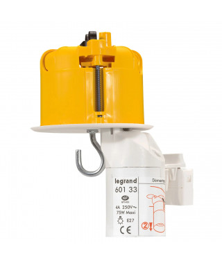 Boîte luminaire Batibox cloisons sèches couvercle DCL pour point de centre