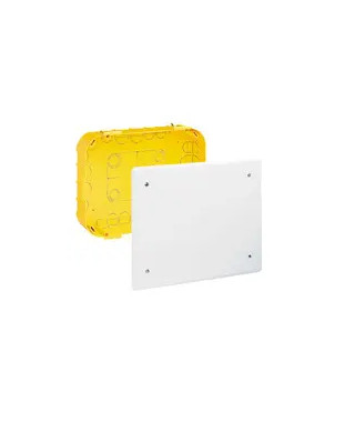 Boîte pour dérivation Batibox cloisons sèches 115x115x40mm couvercle 140x140mm
