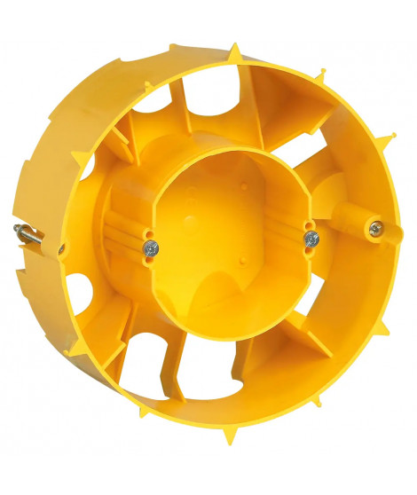 Boîte coupe feu Batibox cloisons sèches à vis Ø127mm - profondeur 55mm