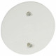 Couvercle obturateur IP44 Batibox Ø75mm pour applique