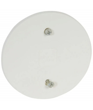 Couvercle obturateur IP44 Batibox Ø75mm pour applique