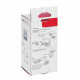 Suspension douille DCL 1 douille E27 et 1 câble blanc long.60cm avec fiche DCL