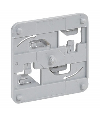 Accessoire de fixation des boîtes Plexo dimensions 80x80mm sur chemin de câbles