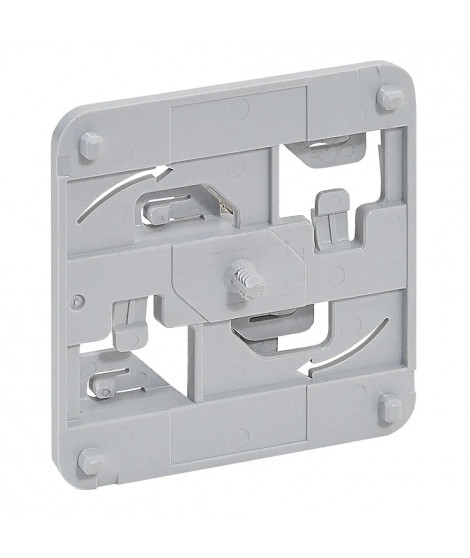 Accessoire de fixation des boîtes Plexo dimensions 80x80mm sur chemin de câbles