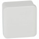 Boîte de dérivation carrée pour presse-étoupe Plexo gris -face lisse -80x80x45mm
