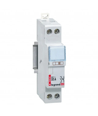 Porte-fusibles 1P+N - 32A - 1 module - pour cartouches 10,3x38mm