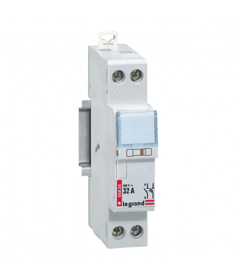 Porte-fusibles 1P+N - 32A - 1 module - pour cartouches 10