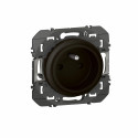 Prise de courant easyréno 2P+T faible profondeur dooxie 16A noir - sachet