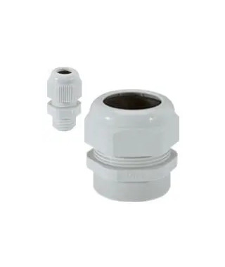 B - PRESSE-ETOUPE PLASTIQUE IP55 ISO25 RAL7035