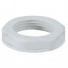 Ecrou plastique filetage PG9 pour presse étoupe plastique hexagonaux à embase - noir RAL9011