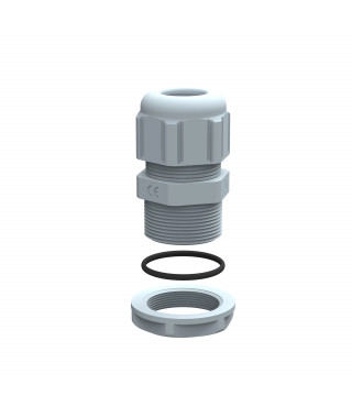Presse-étoupe plastique IP68 ISO20 RAL7001