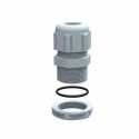 Presse-étoupe plastique IP68 ISO40 RAL7001