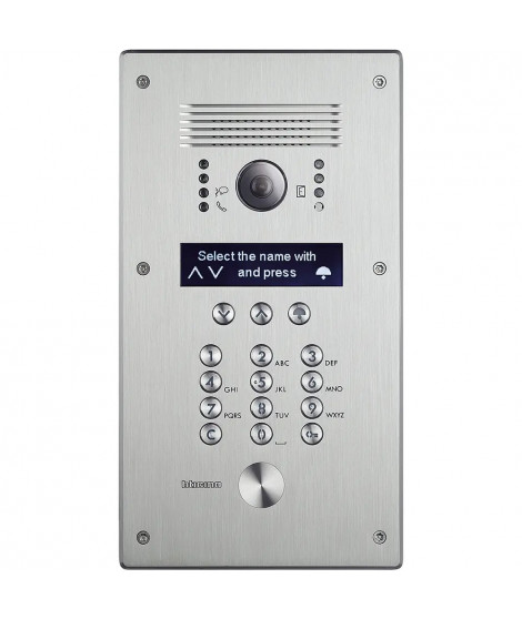 Platine monobloc à défilement de noms Linea 300