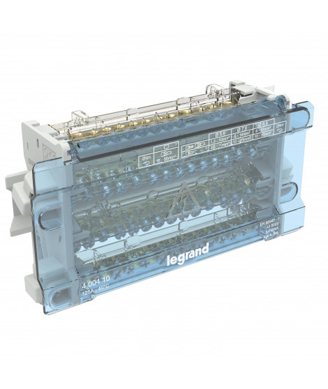 Répartiteur modulaire 4P 125A - 10 modules