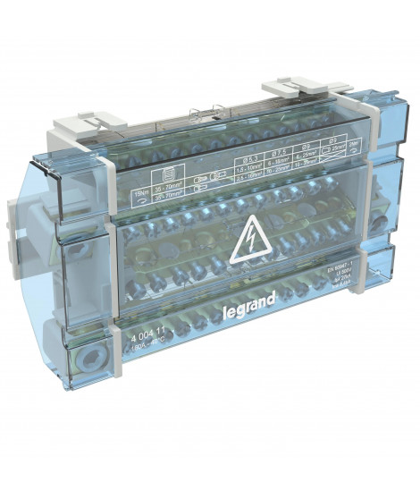 Répartiteur modulaire 4P 160A - 10 modules