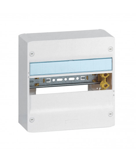 Coffret Drivia 13 modules 1 rangée IP30 IK05 - Blanc RAL9003
