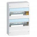 Coffret Drivia 13 modules 2 rangées IP30 IK05 - Blanc RAL9003