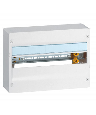 Coffret Drivia 18 modules 1 rangée IP30 IK05 - Blanc RAL9003