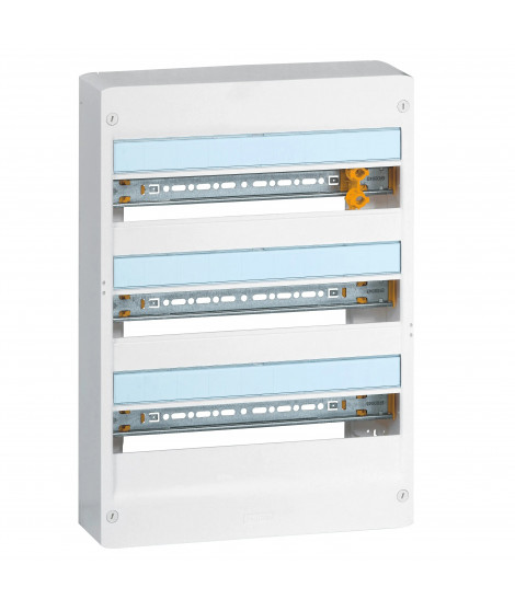 Coffret Drivia 18 modules 3 rangées IP30 IK05 - Blanc RAL9003