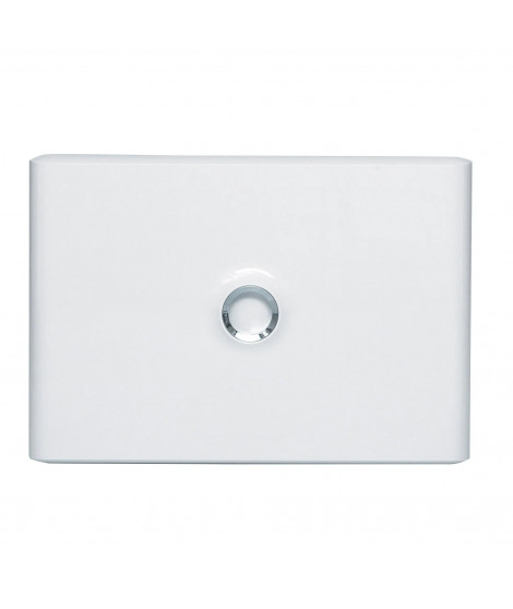 Porte Drivia blanche IP40 IK07 pour coffret réference 401221 - RAL9003
