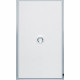 Porte Drivia blanche IP40 IK07 pour coffret réference 401224 - RAL9003