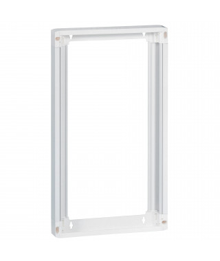 Rehausse pour coffret Drivia 18 modules 4 rangées - Blanc RAL9003