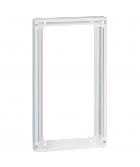 Rehausse pour coffret Drivia 18 modules 4 rangées - Blanc RAL9003