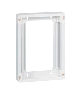 Rehausse pour coffret Drivia 13 modules 2 rangées - Blanc RAL9003