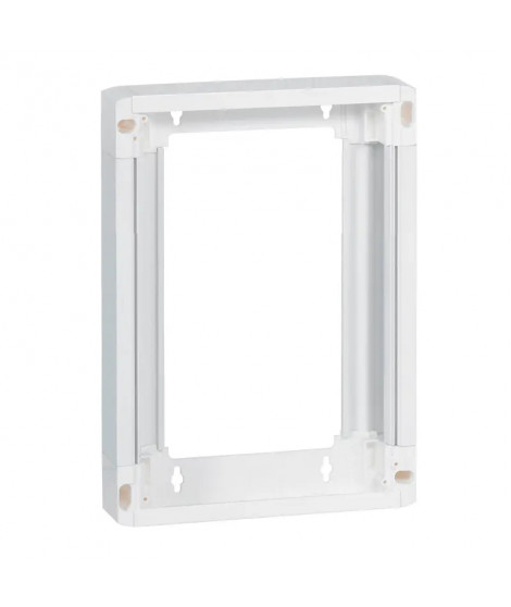 Rehausse pour coffret Drivia 13 modules 2 rangées - Blanc RAL9003