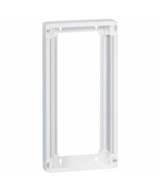 Rehausse pour coffret Drivia 13 modules 3 rangées - Blanc RAL9003