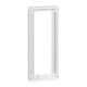 Rehausse pour coffret Drivia 13 modules 4 rangées - Blanc RAL9003