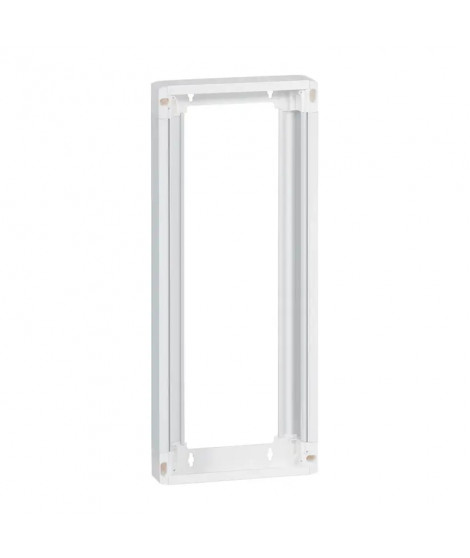 Rehausse pour coffret Drivia 13 modules 4 rangées - Blanc RAL9003