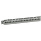 Support vide borniers - coffret Plexo³ 18 mod et XL³125 - 50 trous - 385mm