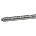 Support vide borniers - coffret Plexo³ 18 mod et XL³125 - 50 trous - 385mm