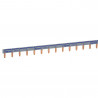 Peigne d'alimentation universel Phase + Neutre HX³ - longueur 57 modules ou 1m