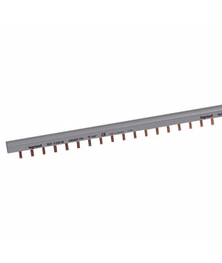 Peigne d'alimentation 2P HX³ traditionnel pour bornes à vis -longueur 56 modules