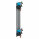 Peigne vertical VX³ - entraxe 125mm - pour coffret 2 rangées