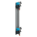 Peigne vertical VX³ - entraxe 125mm - pour coffret 2 rangées