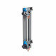 Peigne vertical VX³ - entraxe 125mm - pour coffret 2 rangées